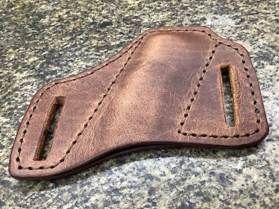 Buffalo Leather Folding Knife Sheath Buck 110 Size(Sheath Only)