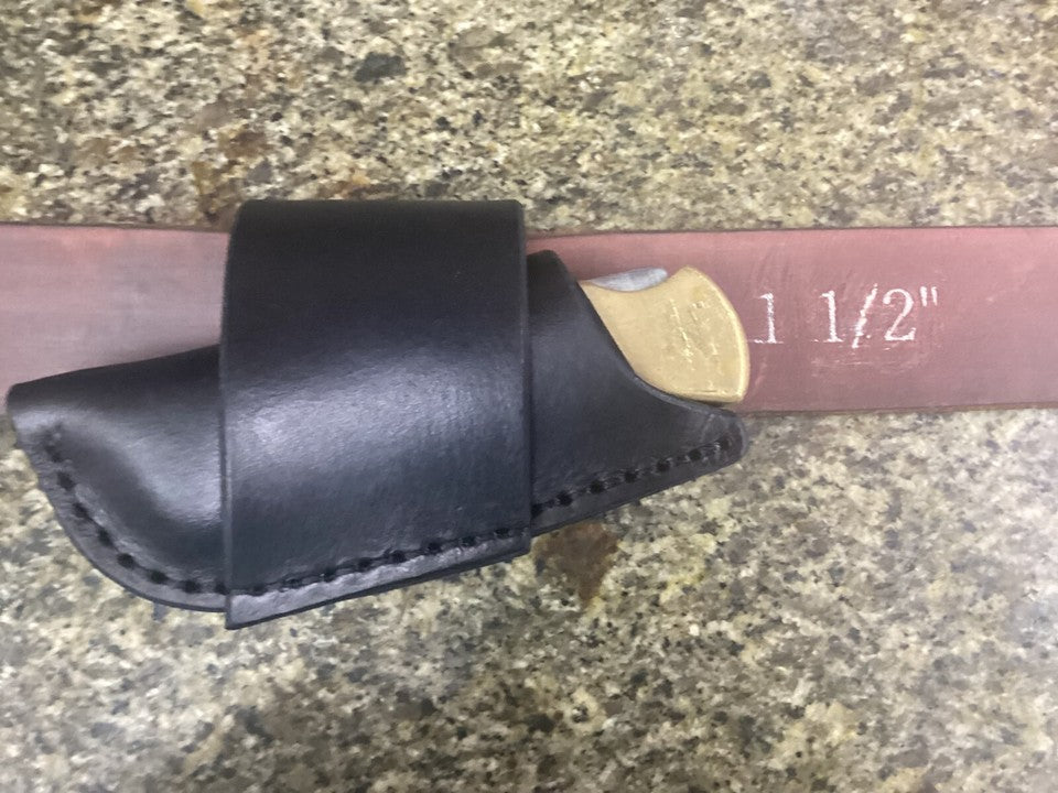 Personalized Folding Knife Sheath Horizontal
