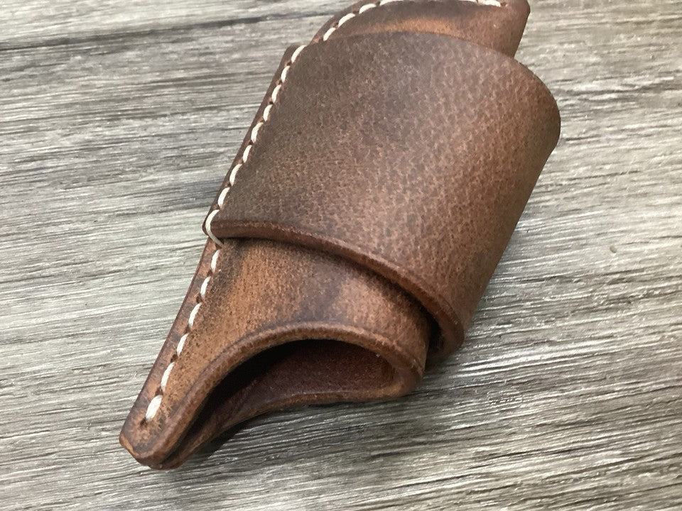 Buffalo Leather Folding Knife Sheath Buck 112 Size(Sheath Only)
