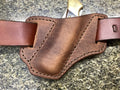 Buffalo Leather Folding Knife Sheath Buck 110 Size(Sheath Only)