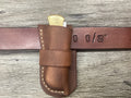 Buffalo Leather Folding Knife Sheath Buck 112 Size