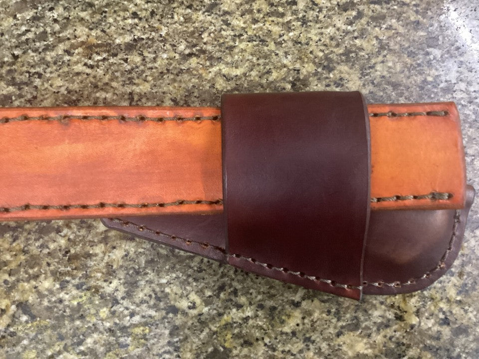 Personalized Folding Knife Sheath Horizontal