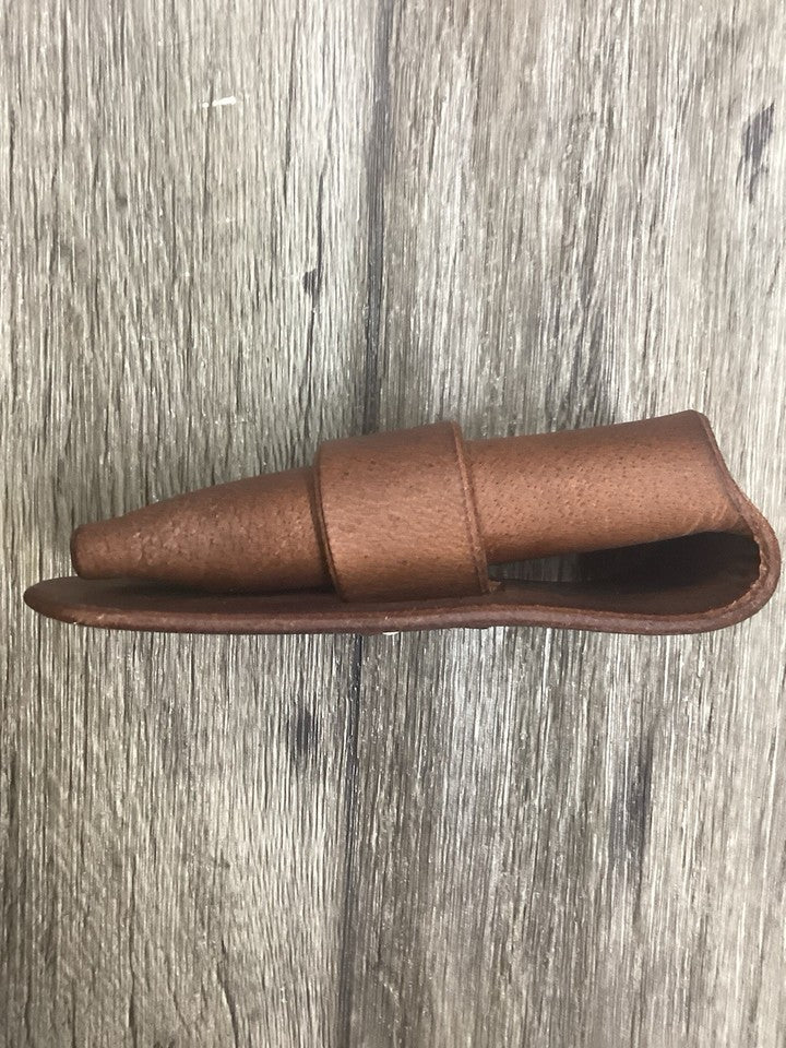 Buffalo Leather Folding Knife Sheath Buck 112 Size