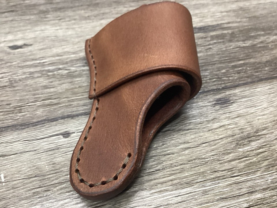 Buffalo Leather Folding Knife Sheath Buck 112 Size(Sheath Only)