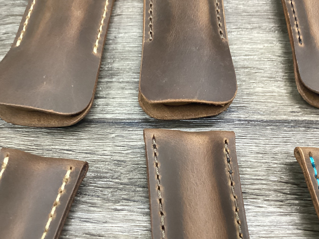 Buffalo Leather Pocket Knife Slip