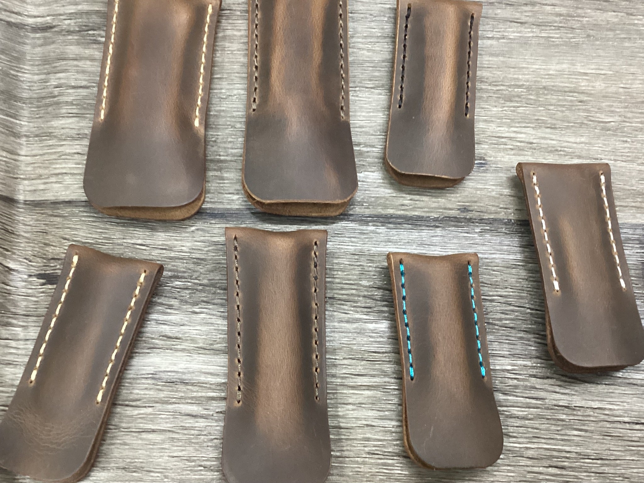 Buffalo Leather Pocket Knife Slip
