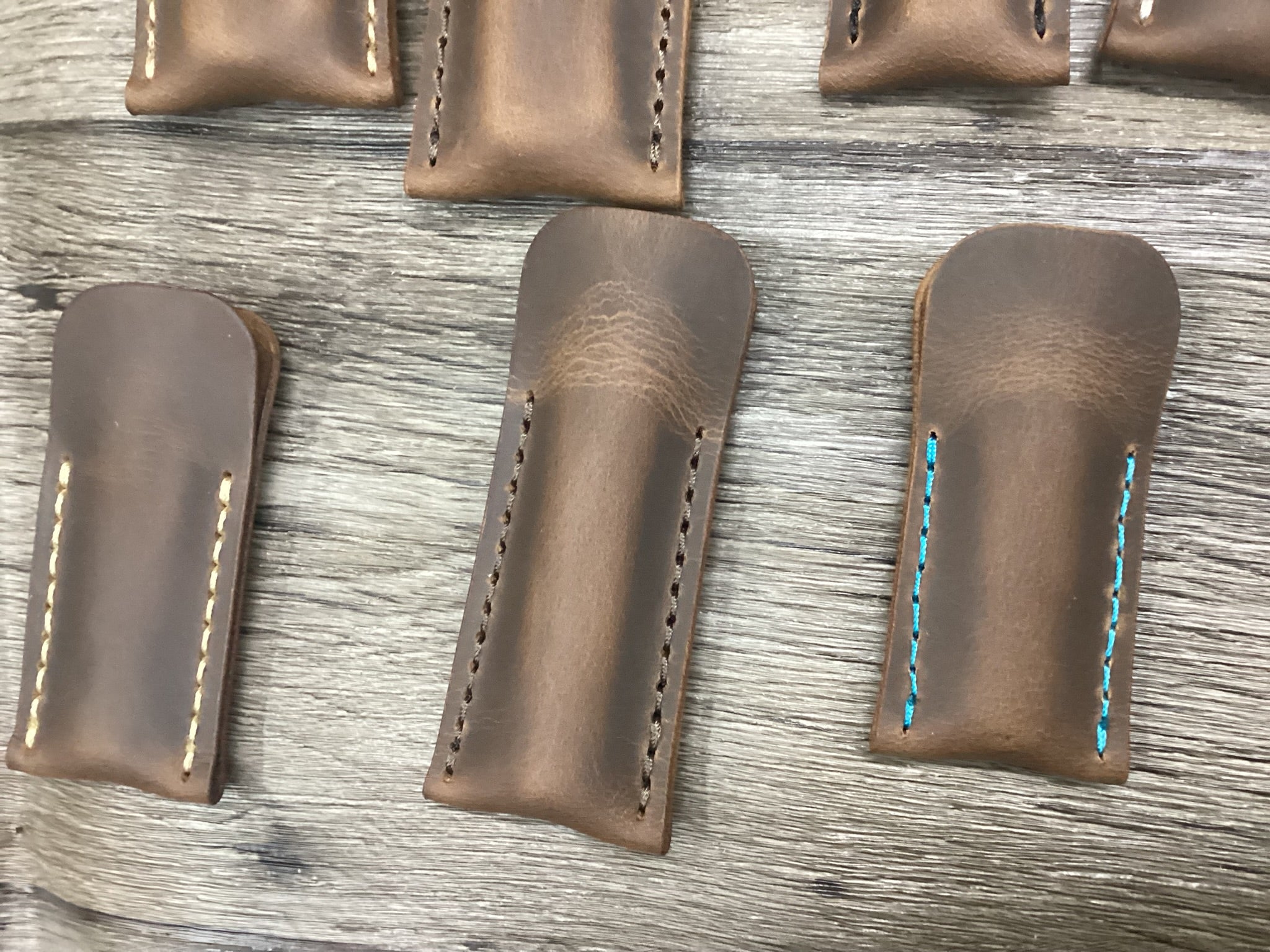 Buffalo Leather Pocket Knife Slip
