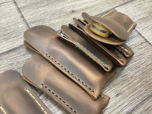 Buffalo Leather Pocket Knife Slip