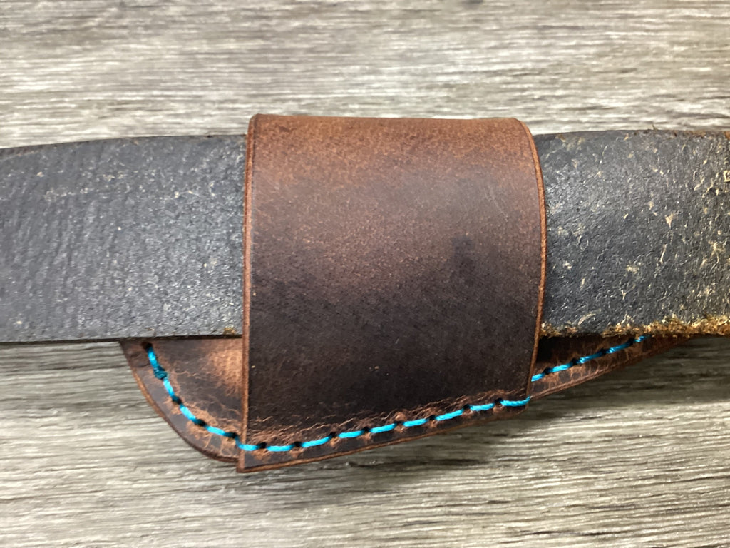 Buffalo Leather Folding Knife Sheath Sodbuster Jr. Size(Sheath Only)