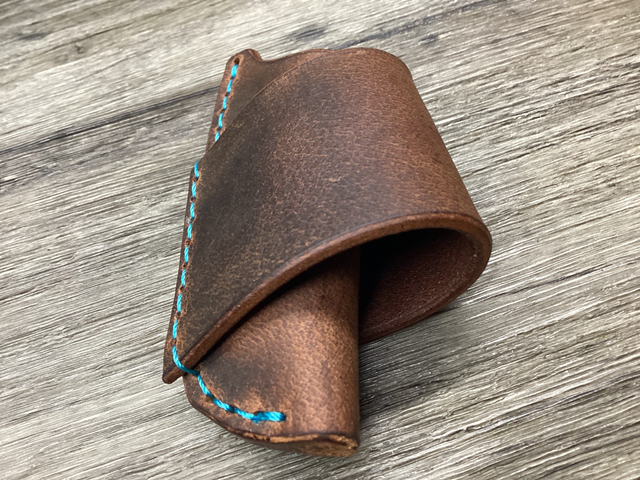 Buffalo Leather Folding Knife Sheath Sodbuster Jr. Size(Sheath Only)