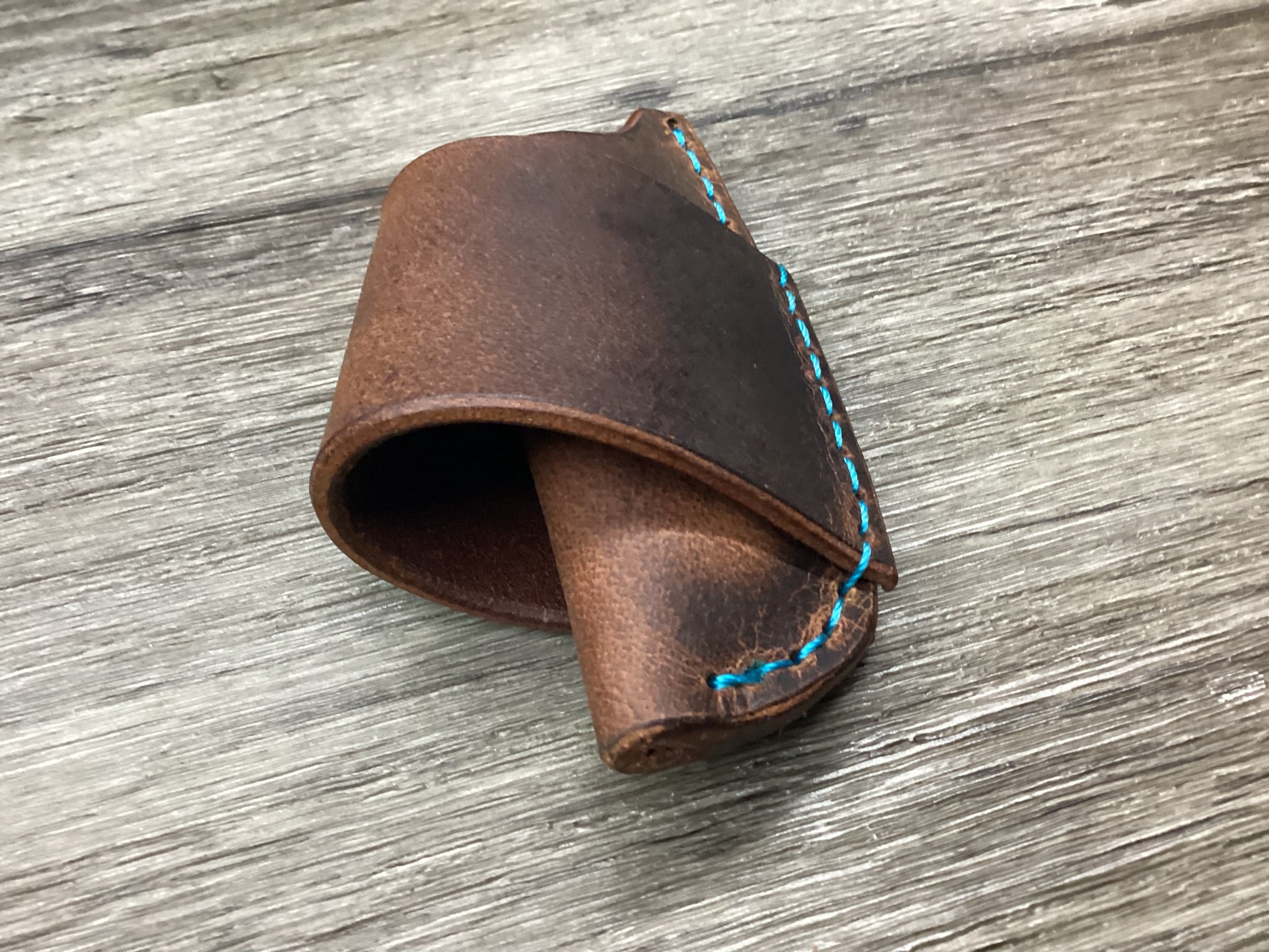 Buffalo Leather Folding Knife Sheath Sodbuster Jr. Size(Sheath Only)