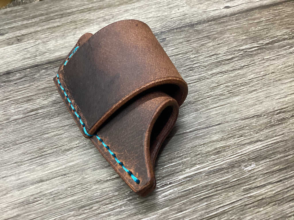 Buffalo Leather Folding Knife Sheath Sodbuster Jr. Size(Sheath Only)