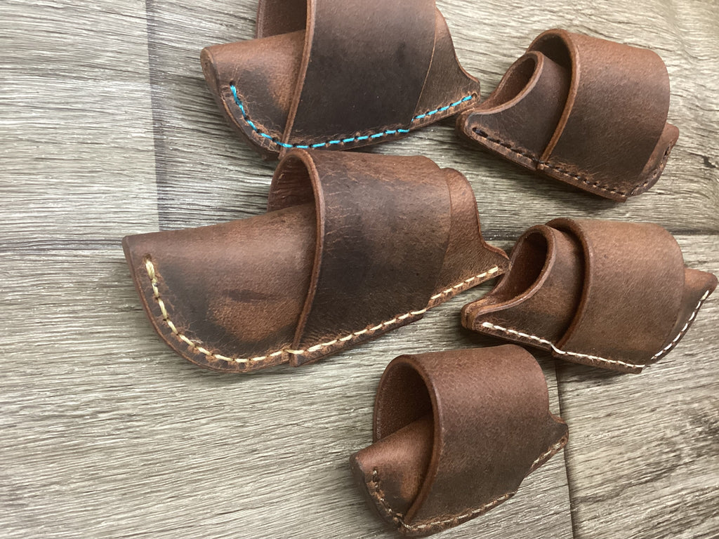 Buffalo Folding Knife Sheath Horizontal