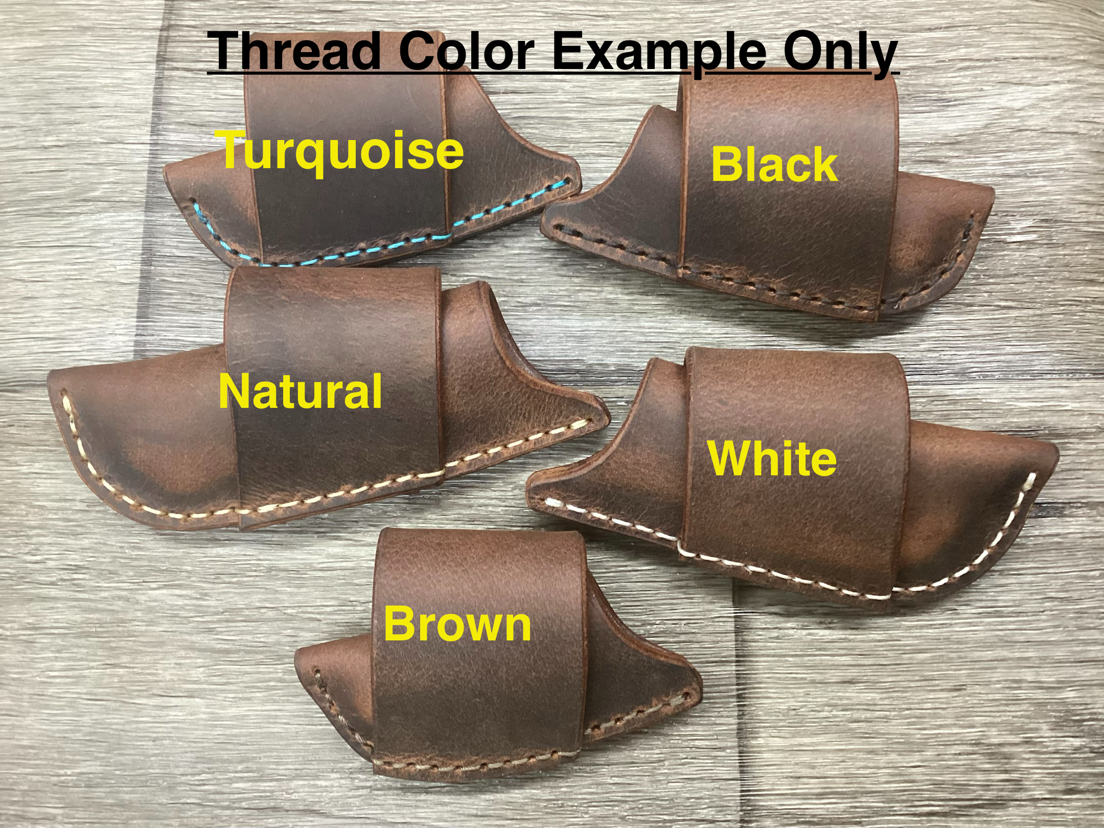 Buffalo Folding Knife Sheath Horizontal