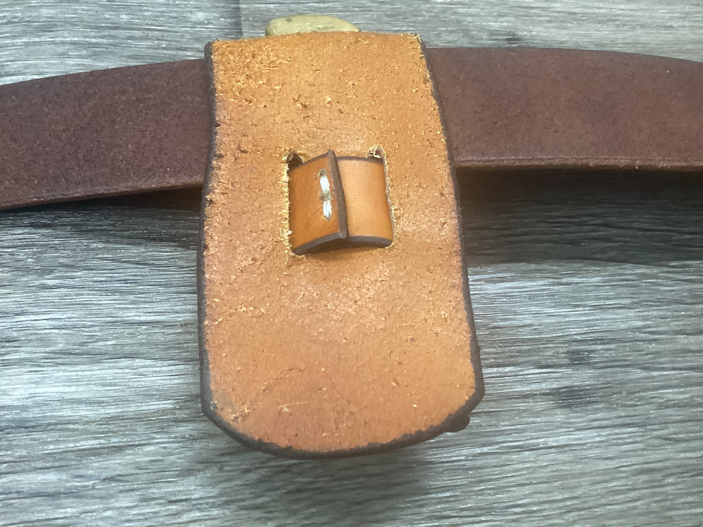 Leather Pocket Knife Sheath Buck 112 Buscadero (Sheath Only) Left Hand