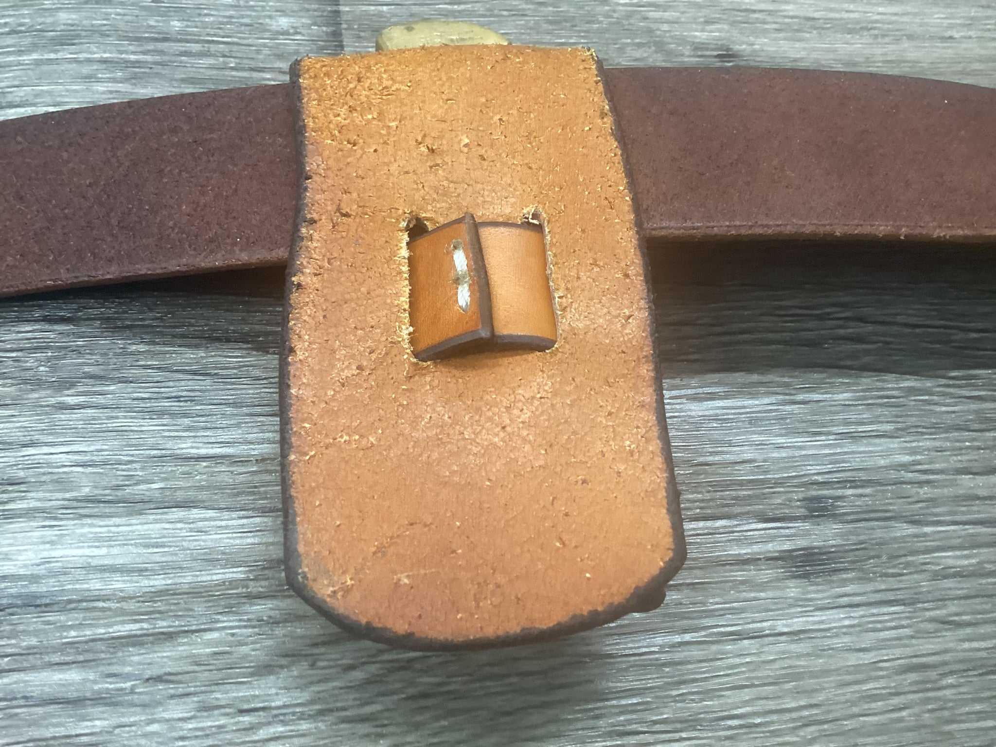 Leather Pocket Knife Sheath Buck 112 Buscadero (Sheath Only) Left Hand