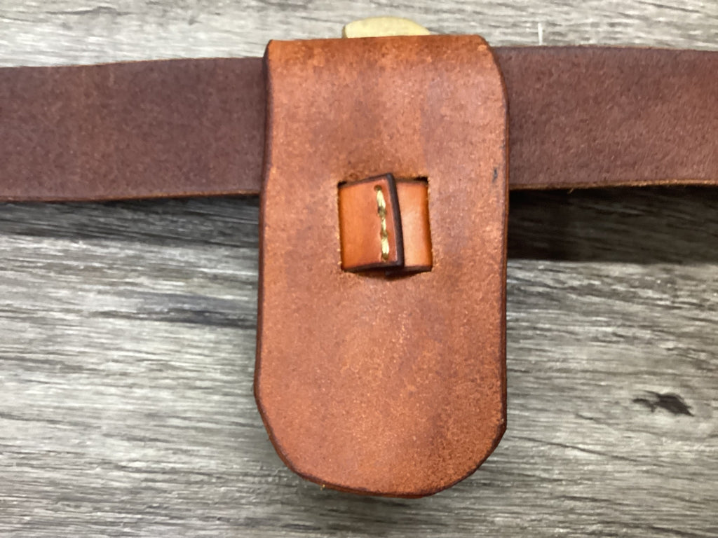 Leather Folding Knife Case Sheath Buck 112 Size (Sheath Only) Left Hand