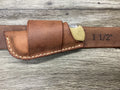 Buffalo Leather Folding Knife Sheath Buck 112 (Sheath Only)
