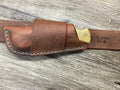 Buffalo Leather Folding Knife Sheath Buck 110 Size(Sheath Only)