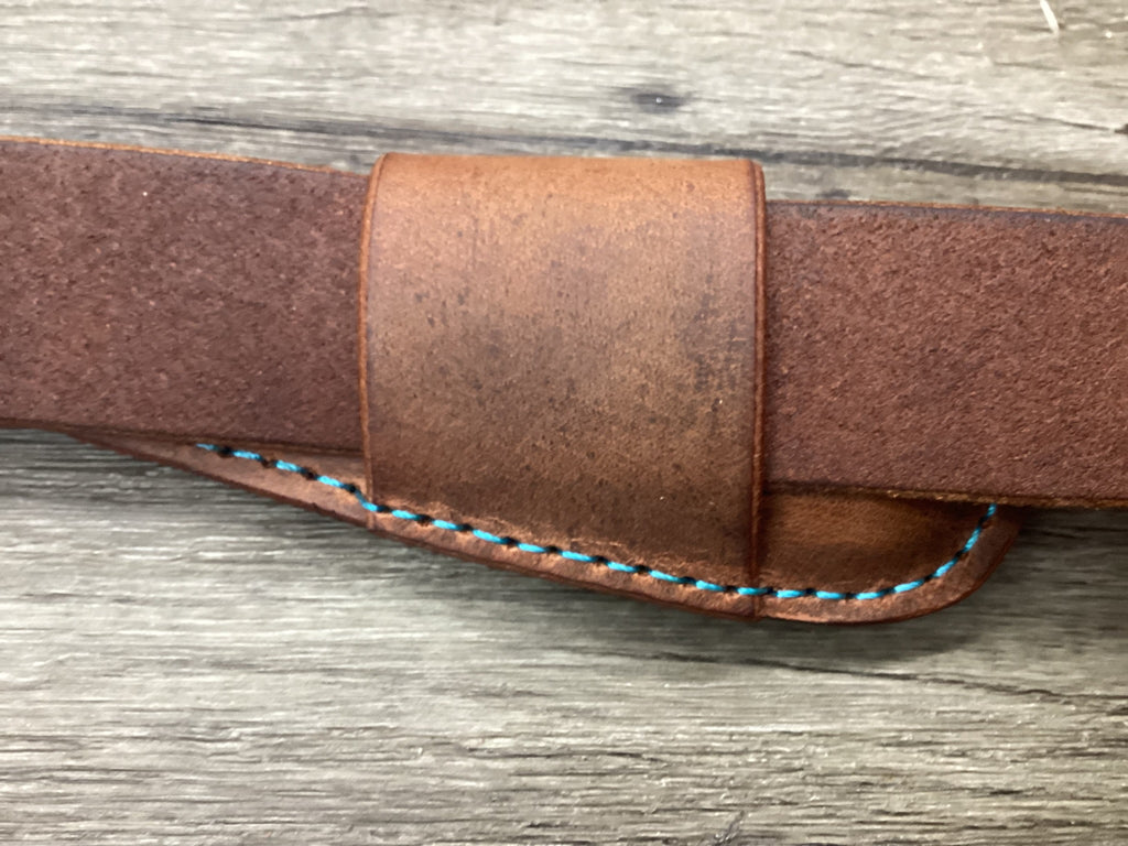 Buffalo Leather Folding Knife Sheath Buck 110 Size(Sheath Only)