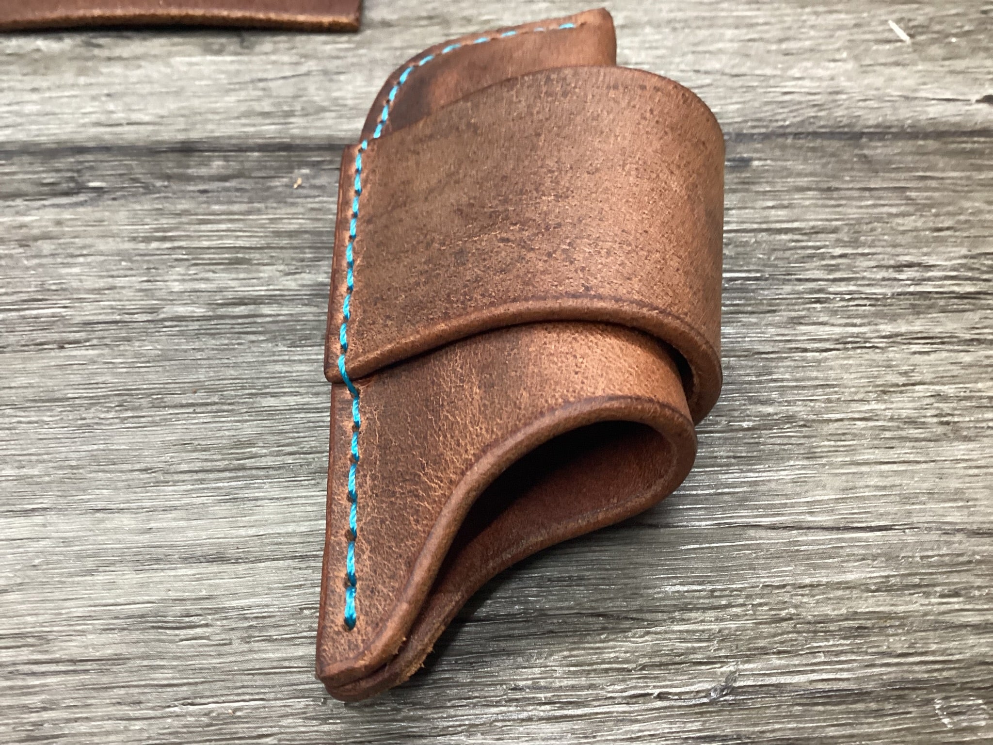 Buffalo Leather Folding Knife Sheath Buck 110 Size(Sheath Only)