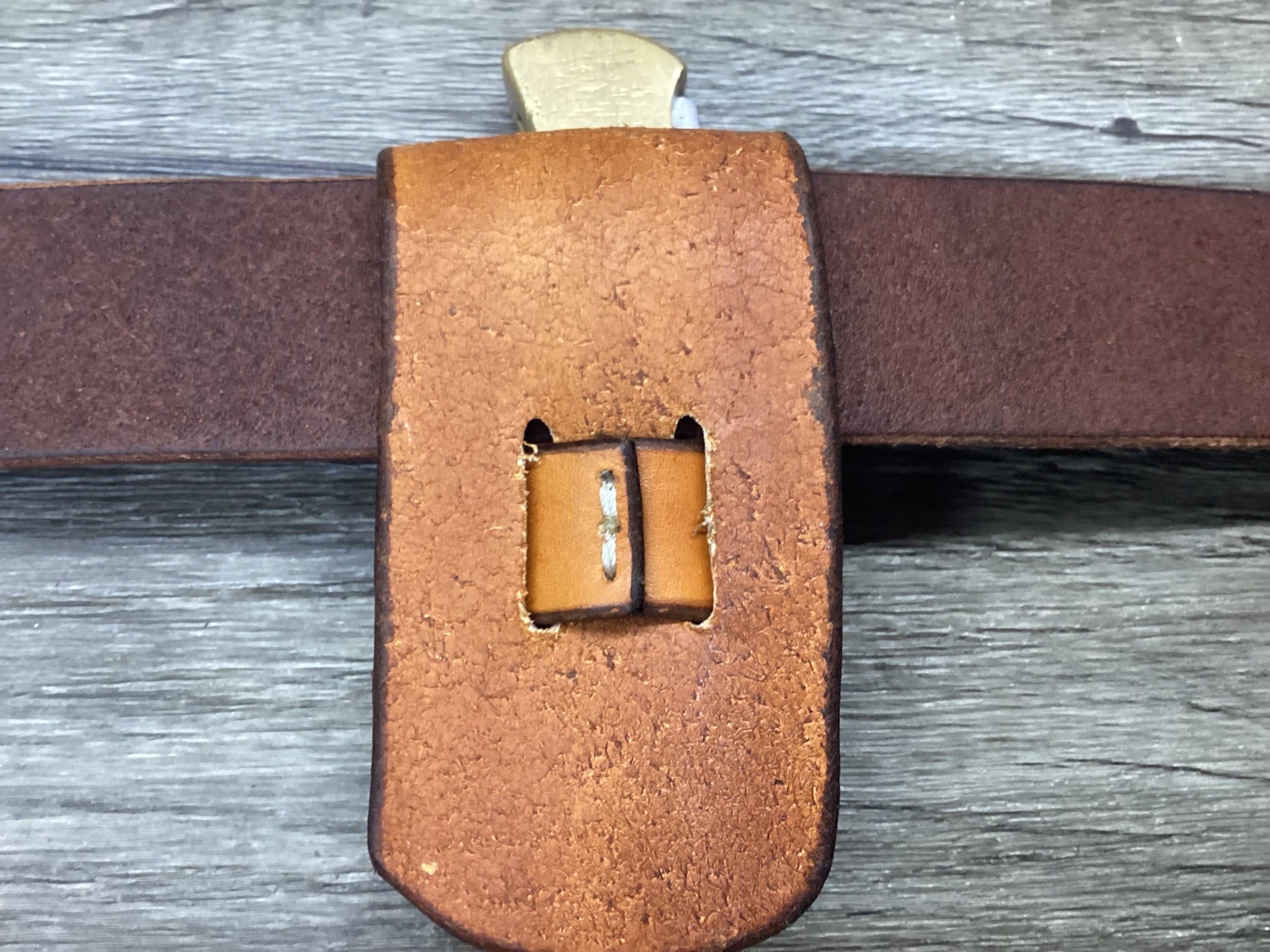 Leather Pocket Knife Sheath Buck 112 Buscadero (Sheath Only) Left