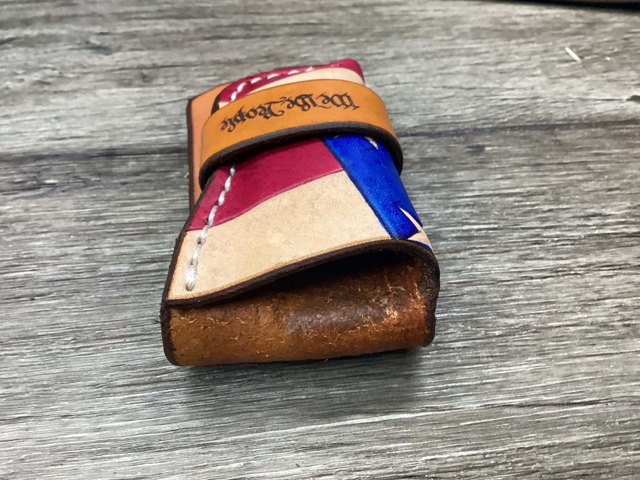 Leather Pocket Knife Sheath Buck 112 Buscadero (Sheath Only) Left