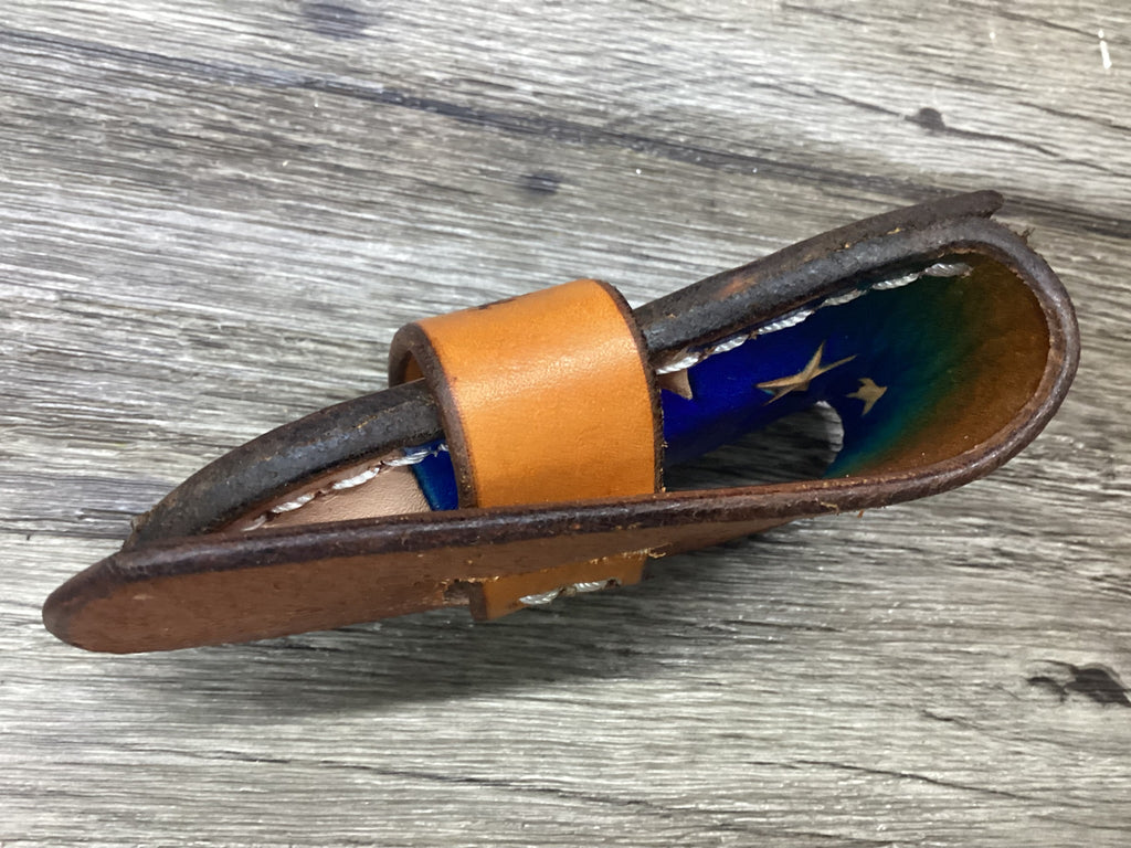 Leather Pocket Knife Sheath Buck 112 Buscadero (Sheath Only) Left