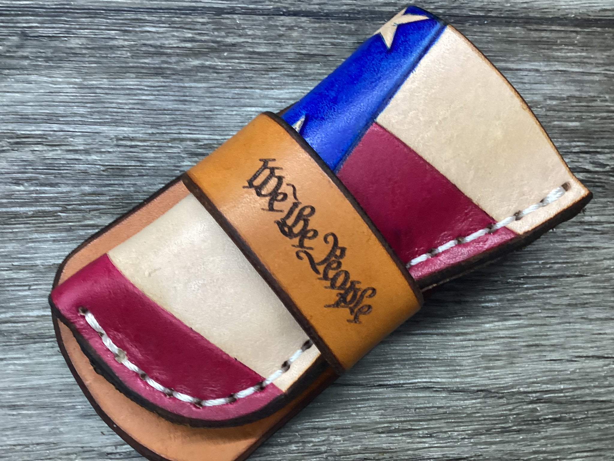 Leather Pocket Knife Sheath Buck 112 Buscadero (Sheath Only) Left