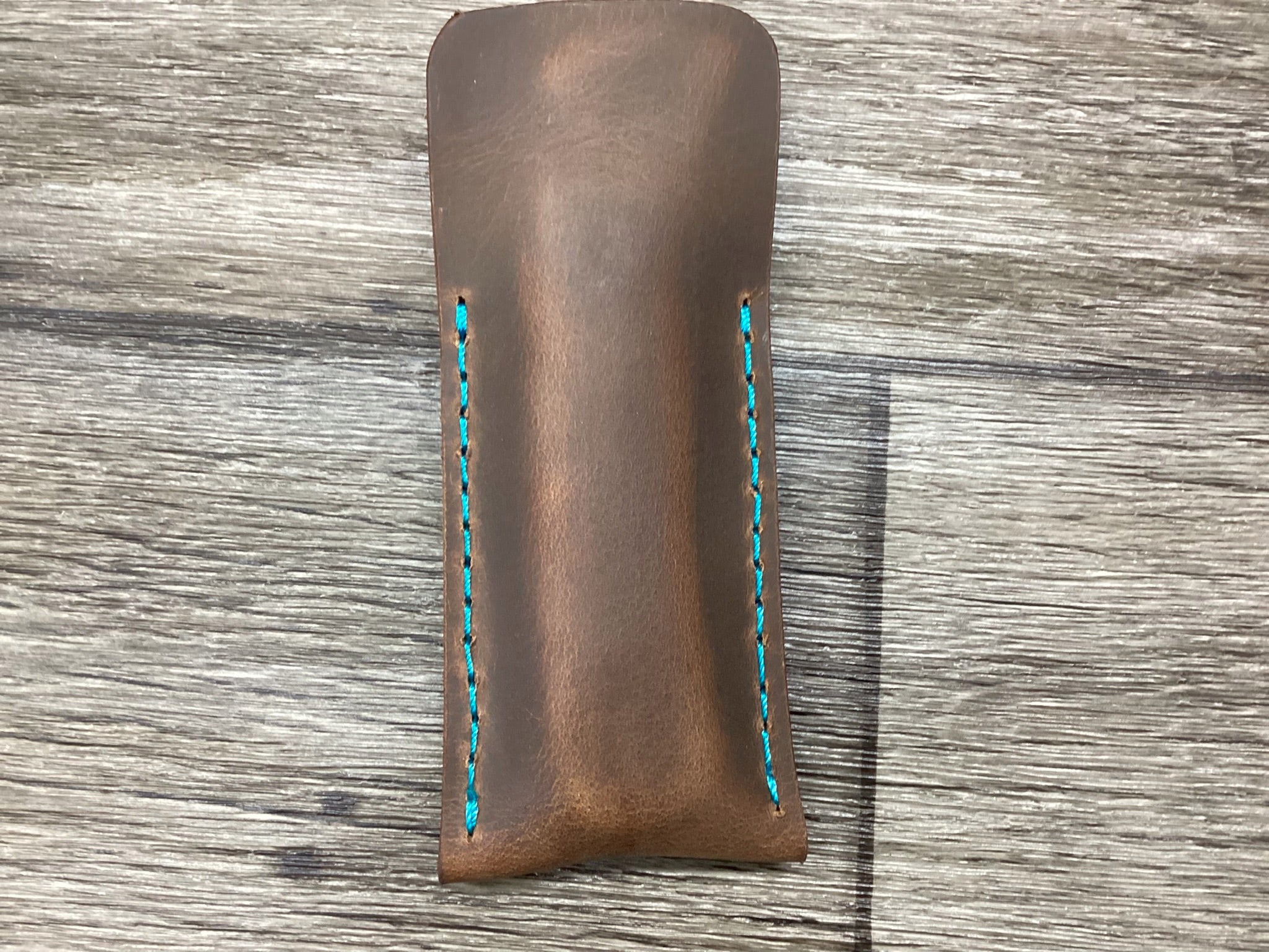 Buffalo Leather Pocket Knife Slip Buck 110 Size, (Sheath Only)