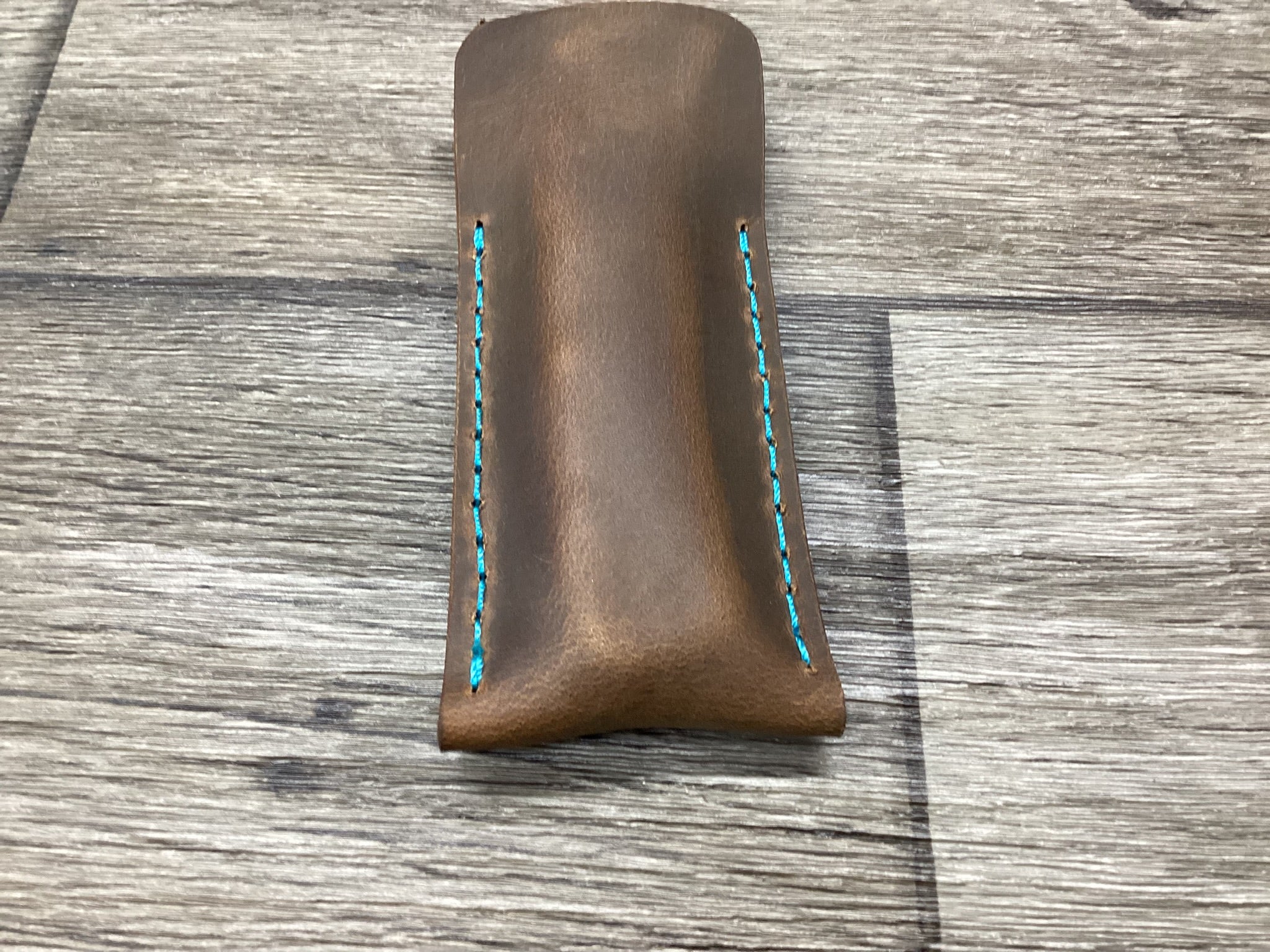 Buffalo Leather Pocket Knife Slip Buck 110 Size, (Sheath Only)