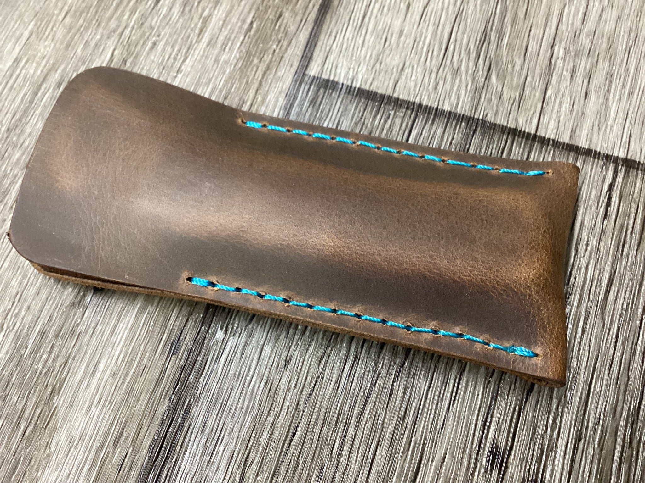 Buffalo Leather Pocket Knife Slip Buck 110 Size, (Sheath Only)