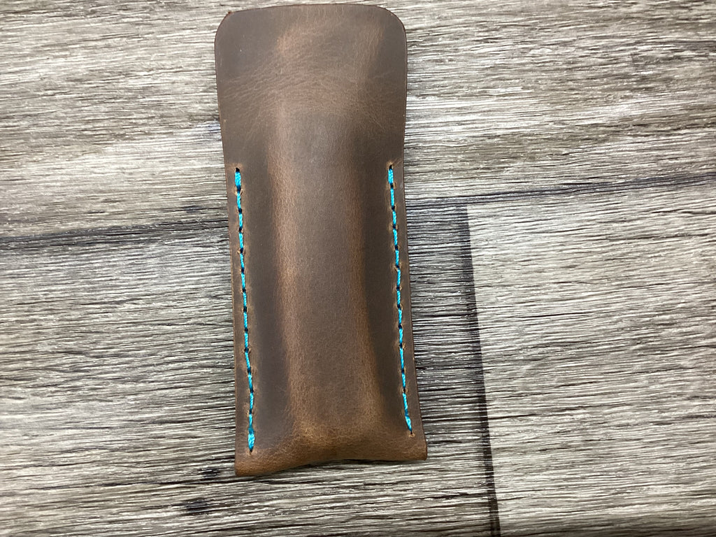 Buffalo Leather Pocket Knife Slip Buck 110 Size, (Sheath Only)