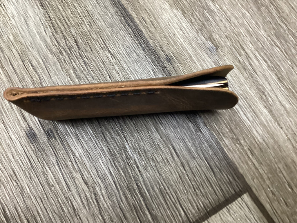 Buffalo Leather Pocket Knife Slip Sodbuster Jr. Size, (Sheath Only)