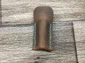 Buffalo Leather Pocket Knife Slip  Mini Trapper Size, (Sheath Only)